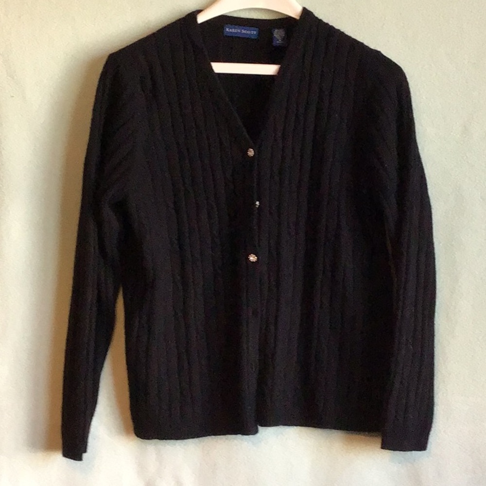 Karen Scott sweater.